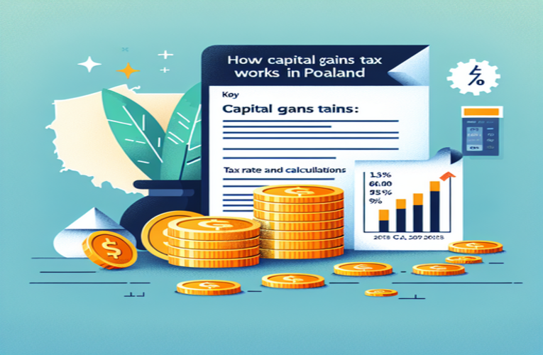 Jak działa podatek od dochodów kapitałowych w Polsce: kluczowe informacje i przykłady obliczeń
