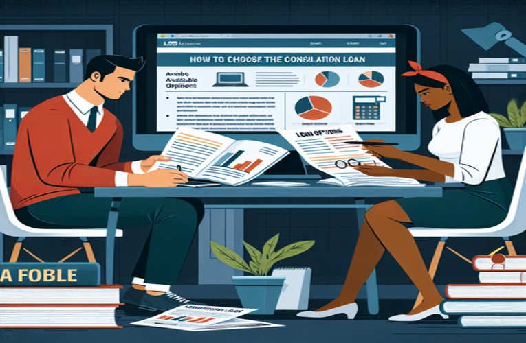 Jak wybrać najlepszy kredyt konsolidacyjny – przewodnik po dostępnych opcjach i wskazówki dla kredytobiorców